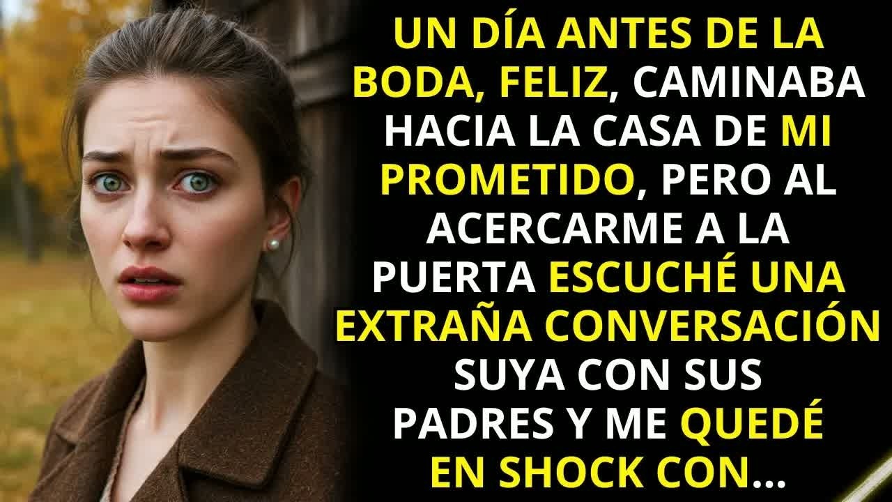 Al acercarme a la casa de mi prometido, escuché una conversación que, de forma impactante, revel