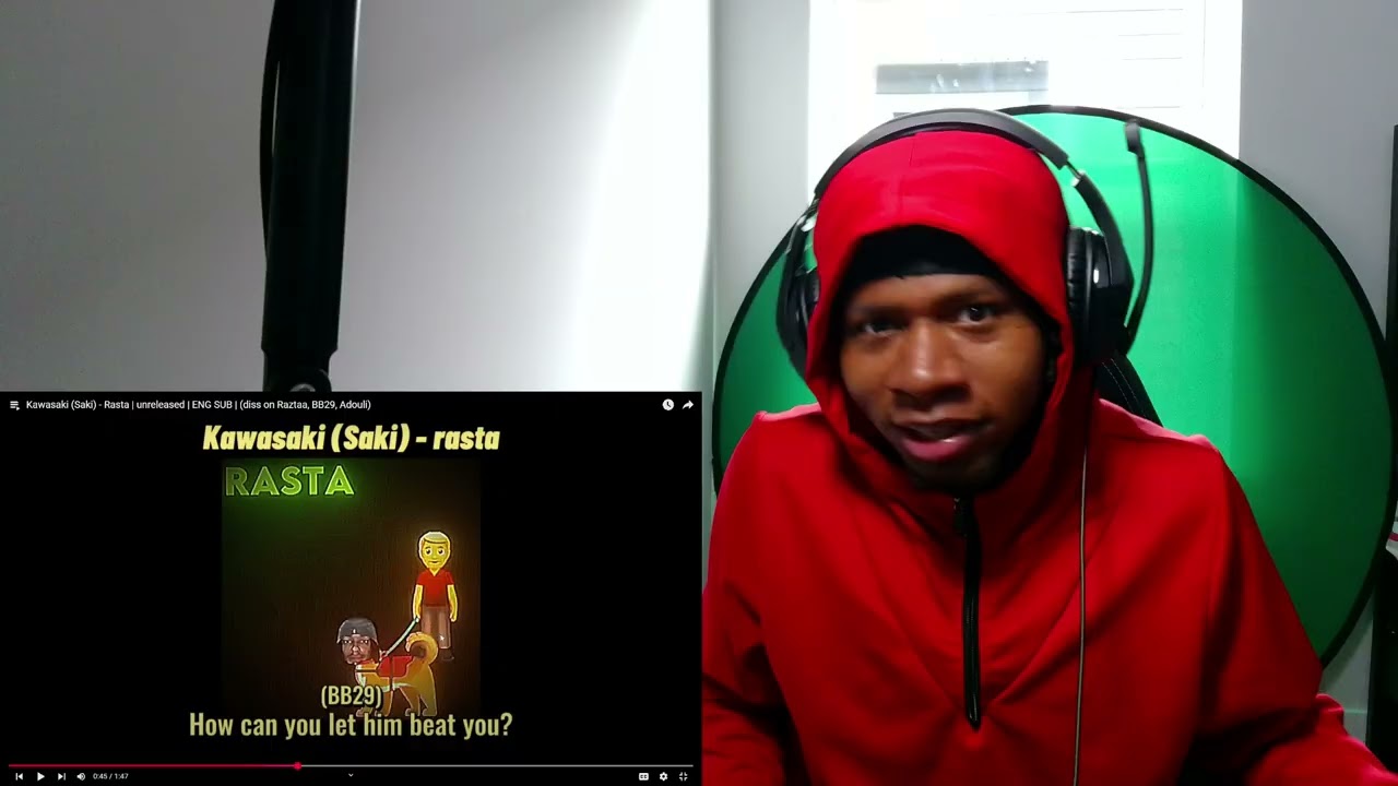 American Reacts To Swedish Rap Saki - Rasta | unreleased | ENG SUB | (diss on Raztaa, BB29, Adouli)
