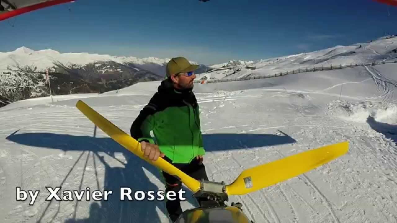 ULM groenland training, Xavier Rosset