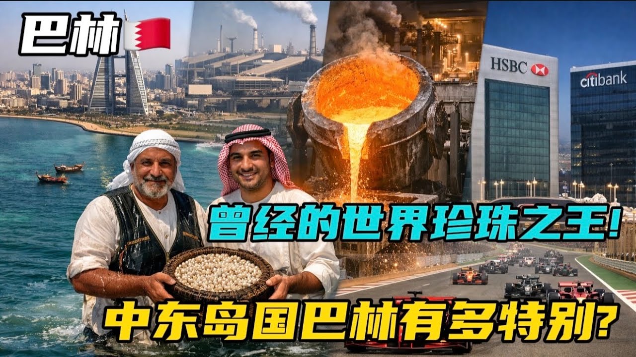 巴林🇧🇭，曾经的世界珍珠之王！中东岛国巴林有多特别？