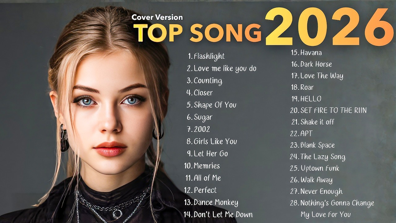 Top Songs CoverVersion l Relax Hot Music Pop Playlist Best CoverSong 🎙✨ 2026 | Velu Music Vol.3