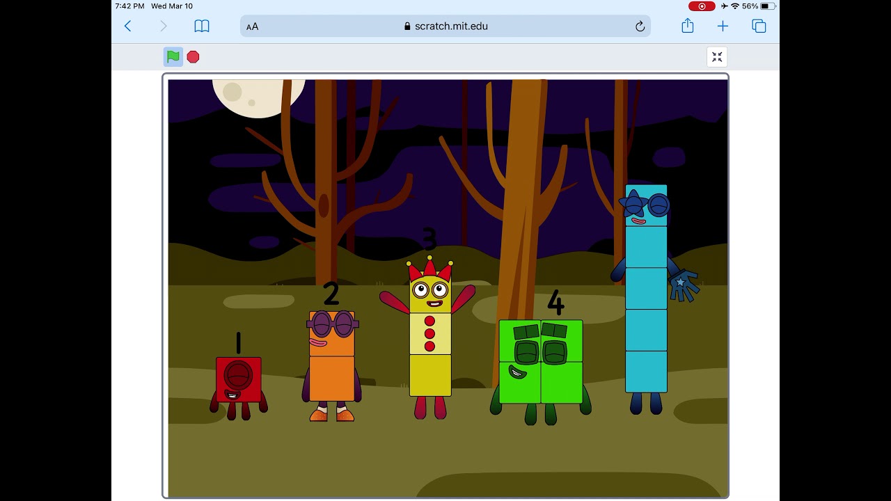 Numberblocks Band but they’re in the Forest (Part 2)