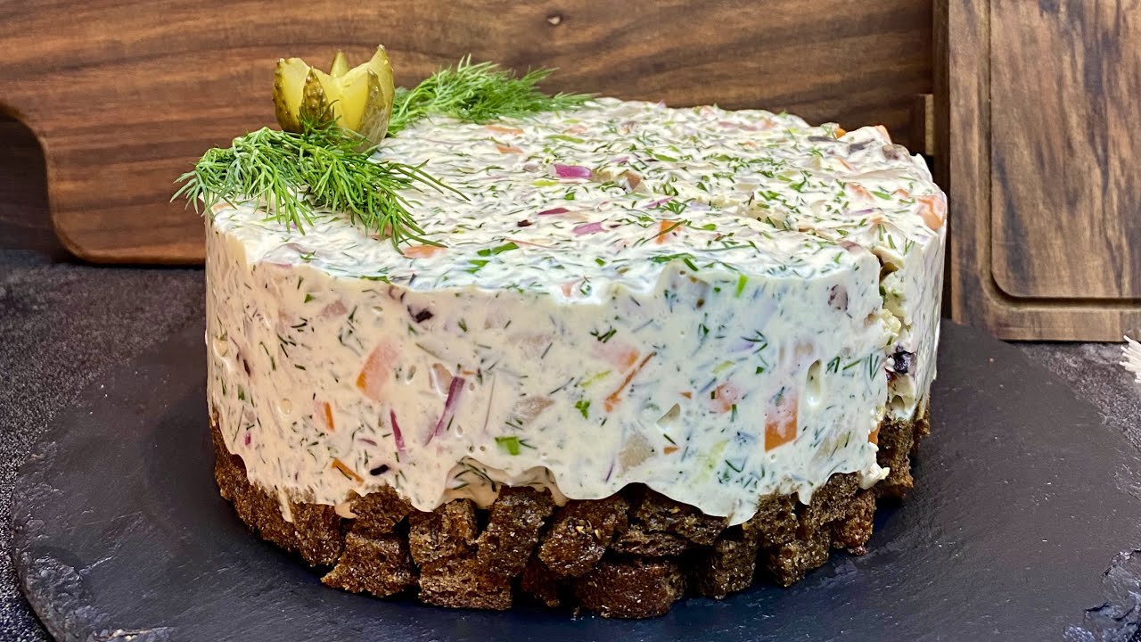 TORT-SALAT.Yeni Il 2022.Новогодний Салат 2022