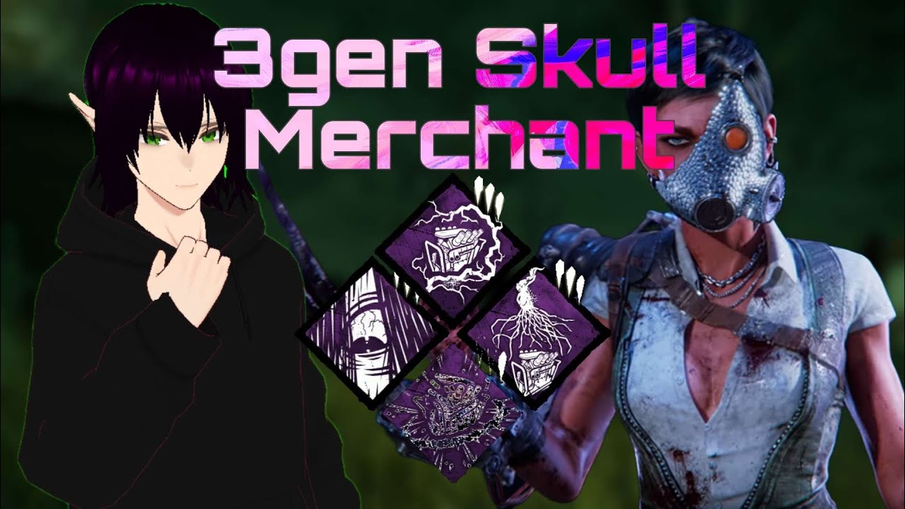 3gen Skull Merchant is DISGUSTING - Dead by Daylight PTB full gameplay