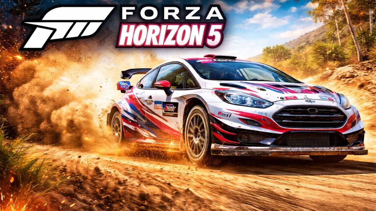 Forza Horizon 5 Race with Rally car