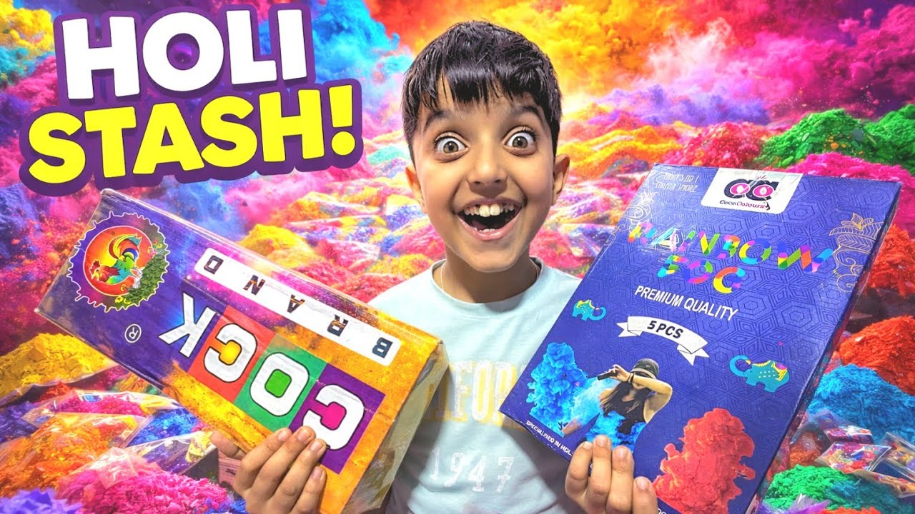 Holi Stash Le Aaaye 😱 | Holi Vlog | Yaatri