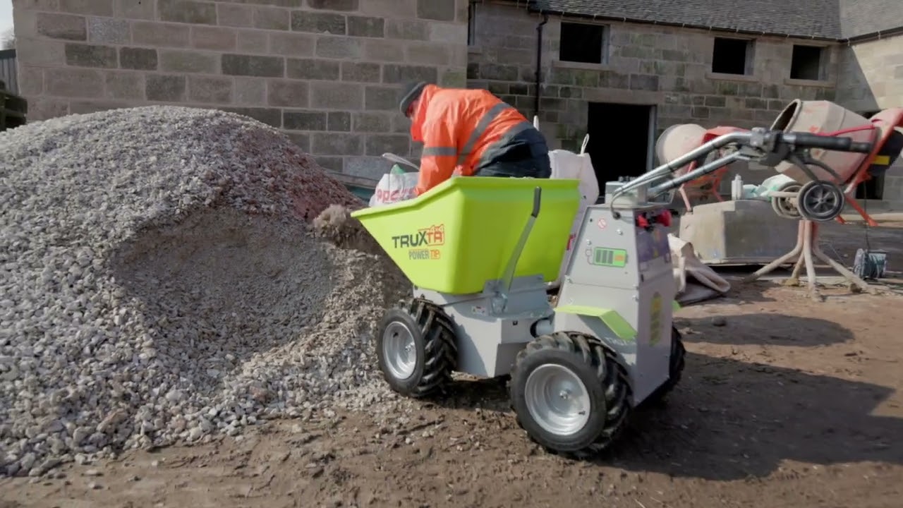 NWC Truxta presents the Tufftruk EB300kg and EB500kg Electric Mini Dumpers