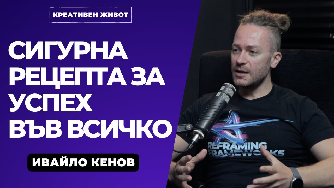 54 - Постигане на Амбициозни Цели - Ивайло Кенов - Подкаст Креативен Живот @CodeItUpByAMBITIONED