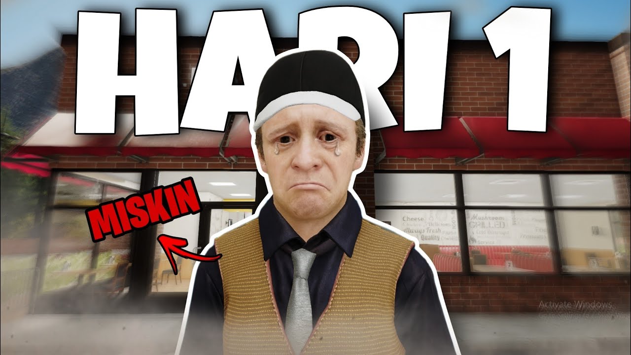 Gua Bangun Restoran dari 0 Tanpa PENGALAMAN di Fast Food Simulator