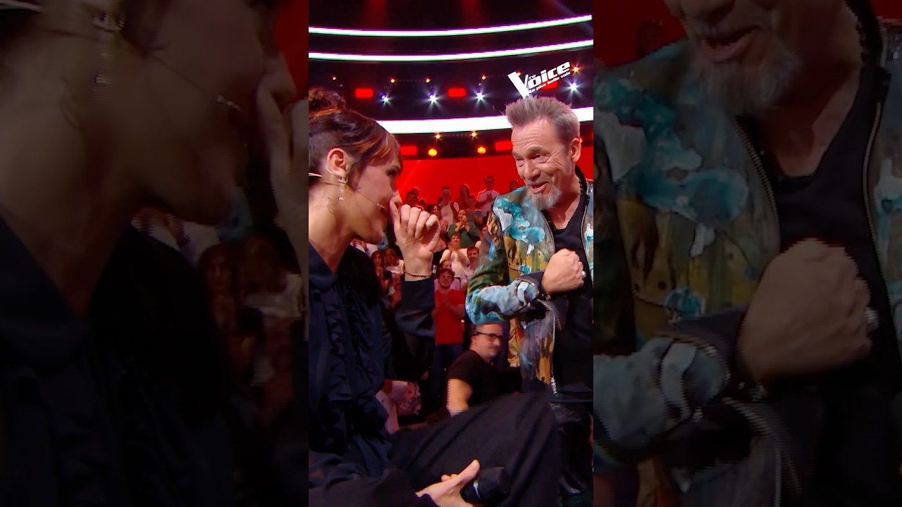 Un duo improvis&eacute; et tr&egrave;s &eacute;mouvant entre Florent Pagny et Zaz 🥹 #TheVoice