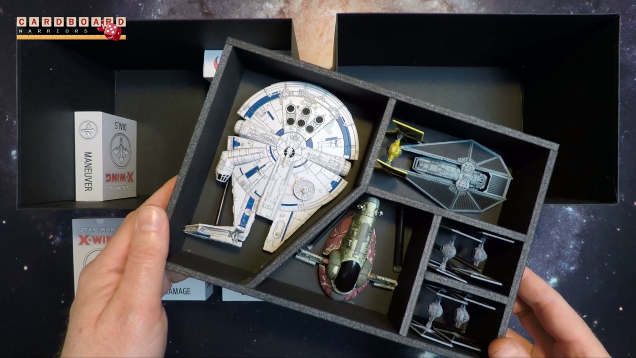 Star Wars X-Wing Storage System