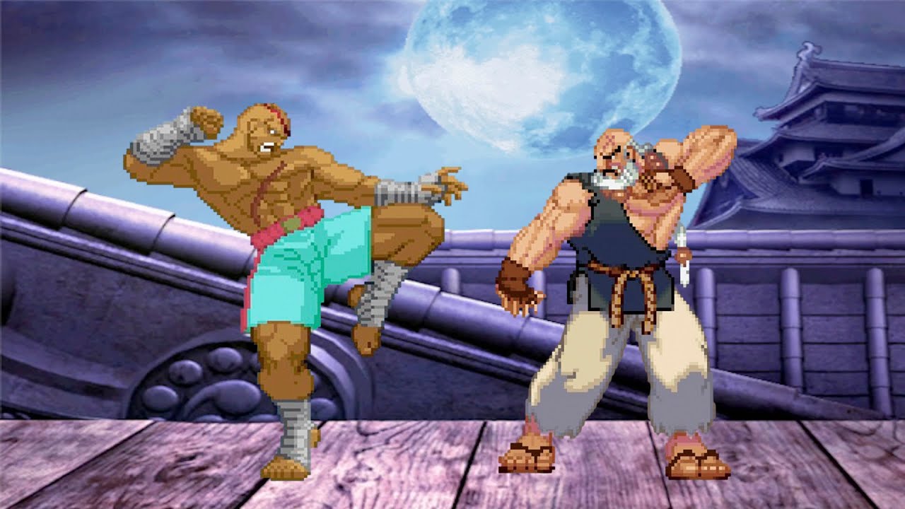SUPREME SAGAT VS GOUKEN