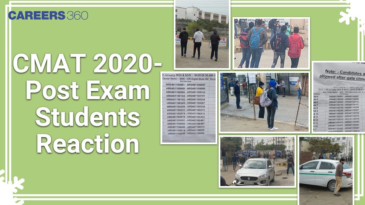 CMAT 2020 - Post Exam Students Reaction