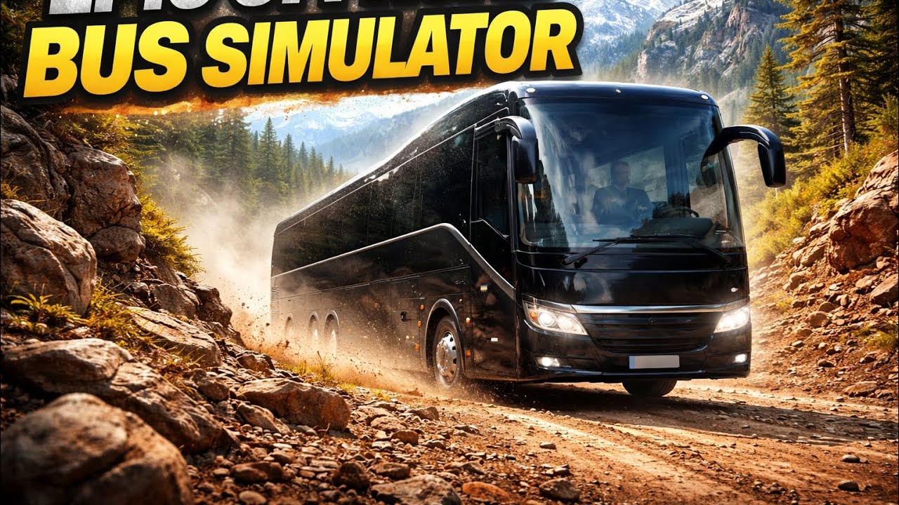 Indonesia bus simulator 3D part 2 most dangerous ☠️☠️ driving in the world transport people 