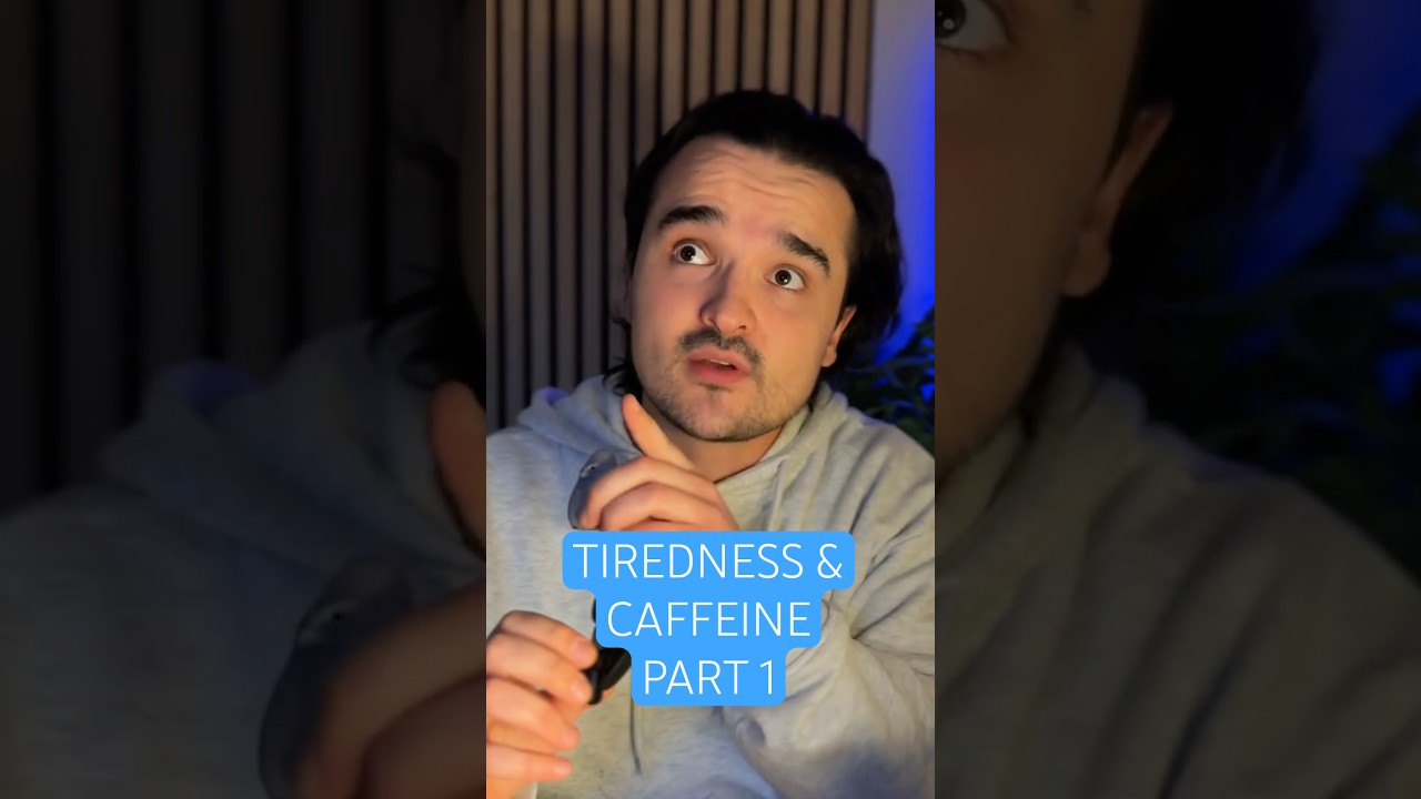 The SCIENCE of tiredness & caffeine - PART 1 #sleep #health #neuroscience #caffeine #wellbeing