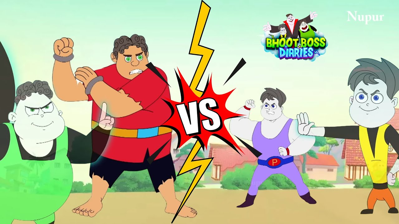 थकेला-पकेला ने अपनी-अपनी कबड्डी टीम बनाई | Paap O Meter | Kids Cartoon | Bhoot Boss Diaries