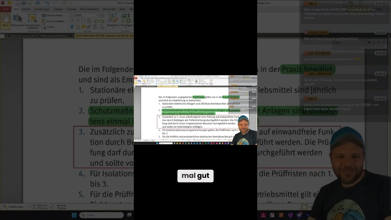 Pr&uuml;ffristen und Sicherheitsaspekte bei elektrischen Ger&auml;ten und Anlagen