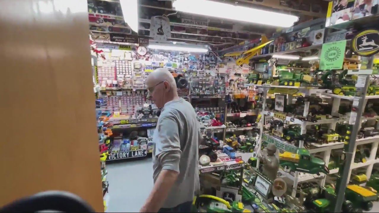 John Deere retiree shows love for the brand with at-home toy museum