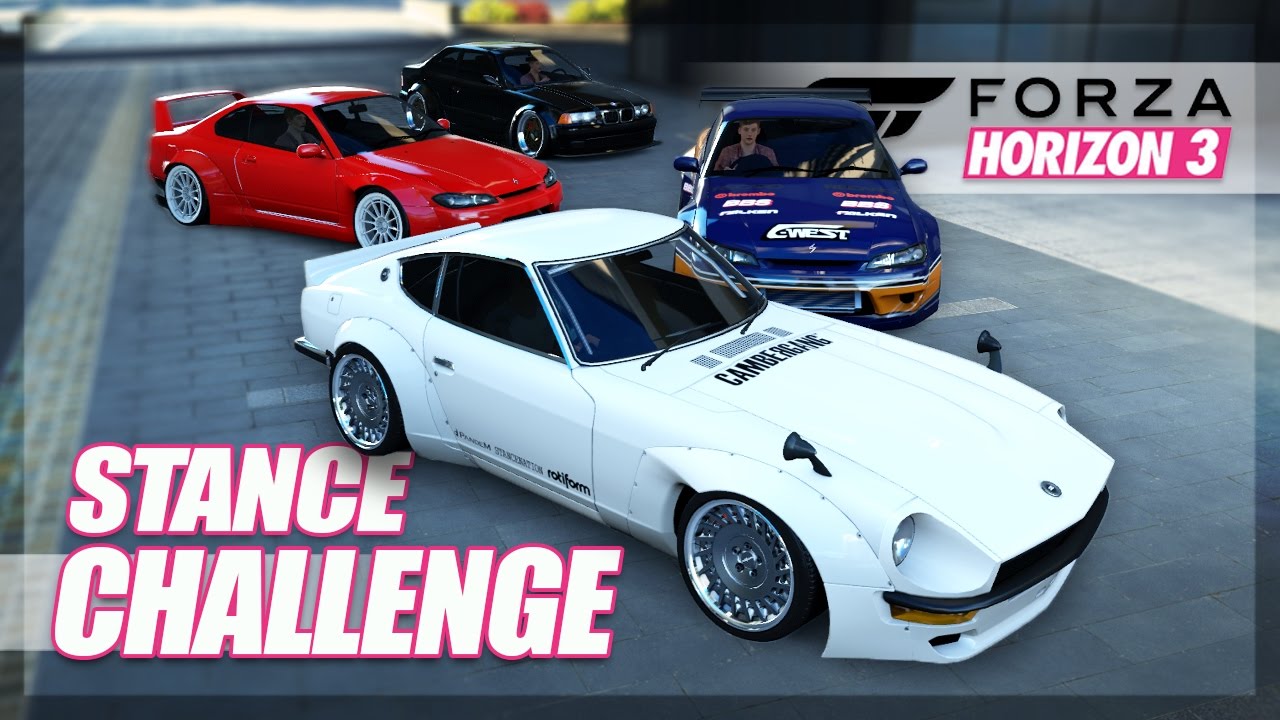 Forza Horizon 3 - Best Stanced Car Challenge! (Build & Cinematic)