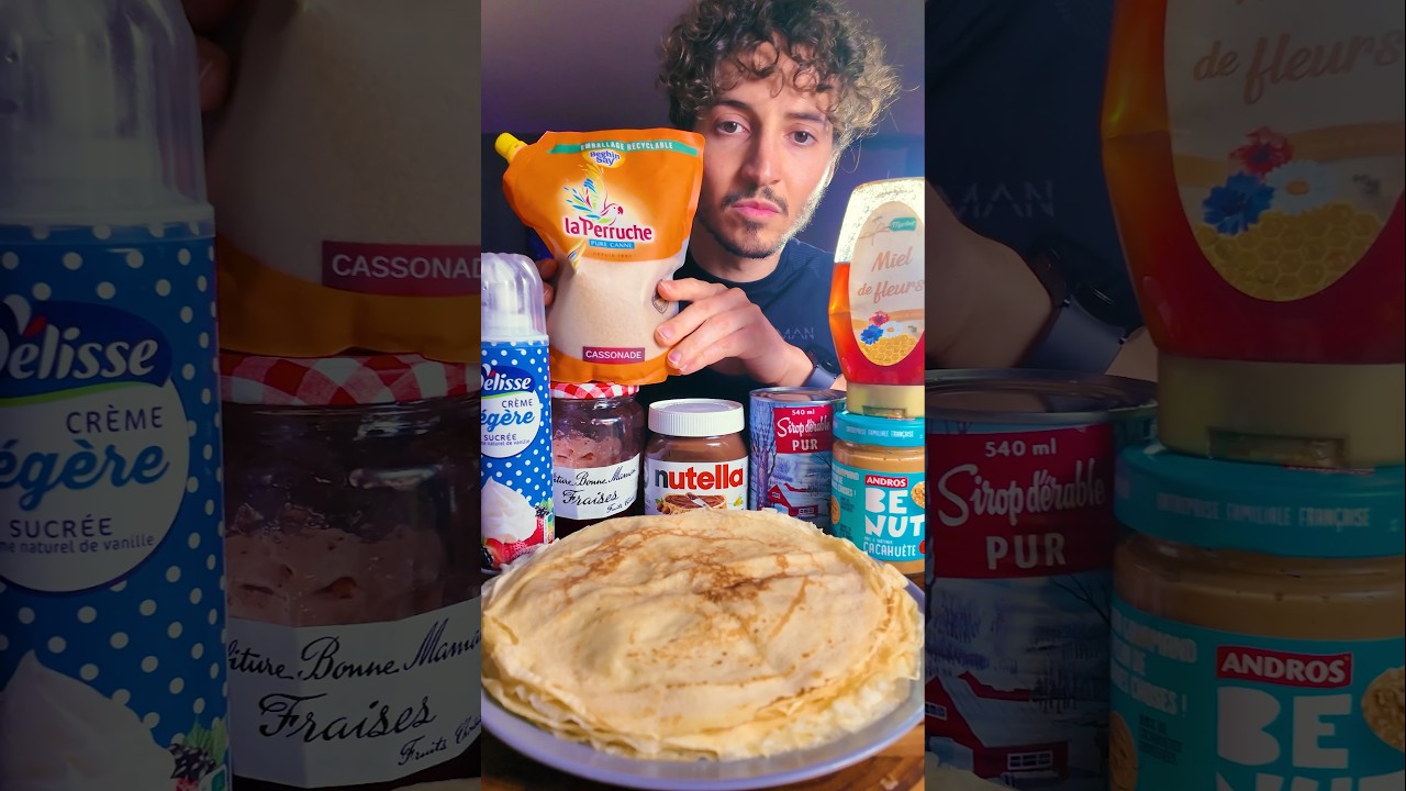 Cr&ecirc;pe nutella ou confiture  ?