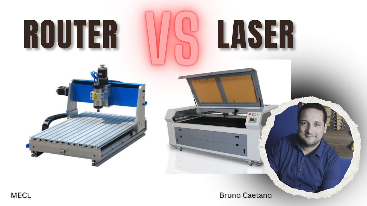 Router ou laser? Qual melhor máquina CNC?