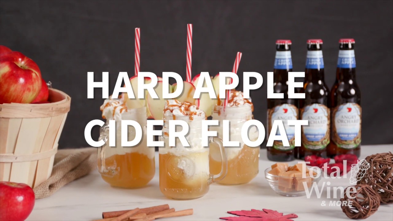 Hard Apple Cider Float Cocktail Recipe