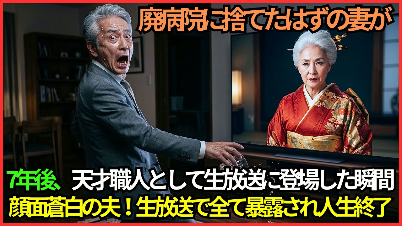 脳死の妻を山奥の廃病院へ置き去りにした冷酷な夫――数年後、テレビに映るある人物に目を疑う…