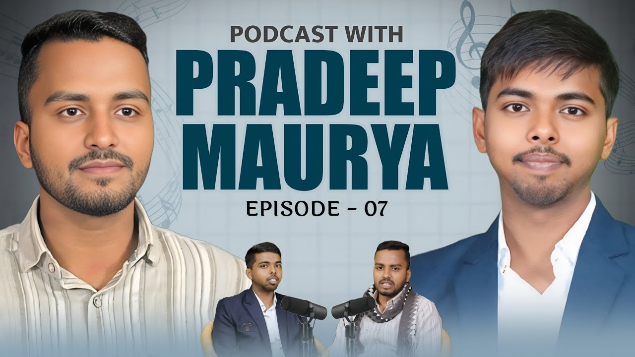 Pradeep Maurya Podcast | Folk Singer | Struggle Life | Anshu Shakya | Pradeep Maurya Amethi
