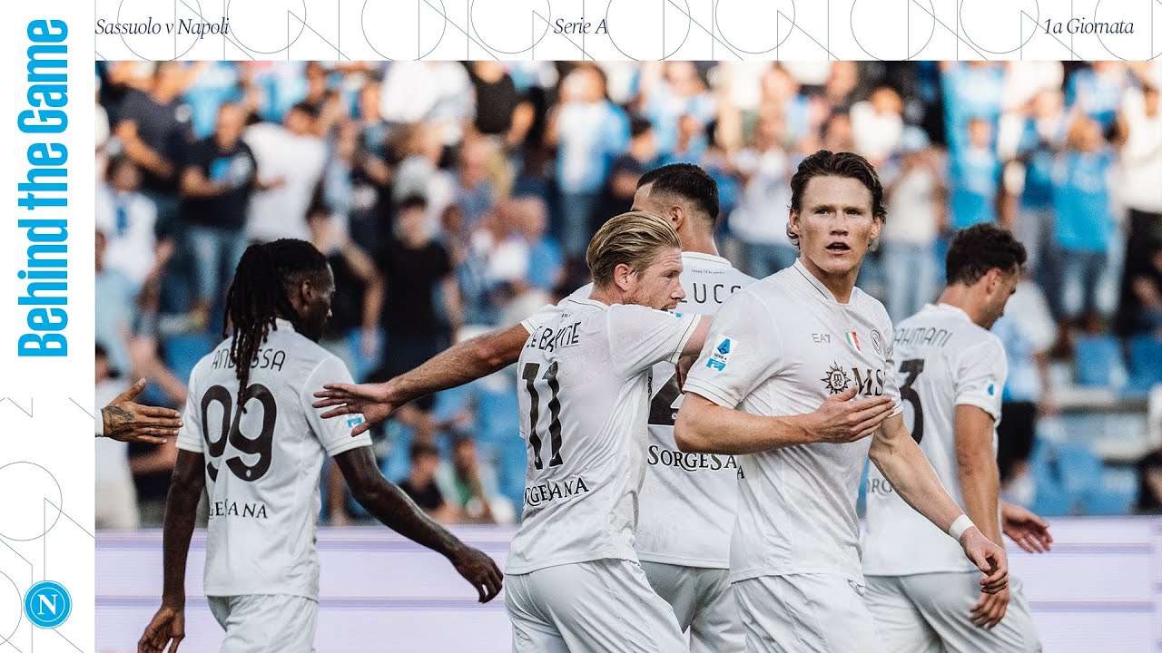 BEHIND THE GAME | Il racconto di #SassuoloNapoli da un punto di vista differente