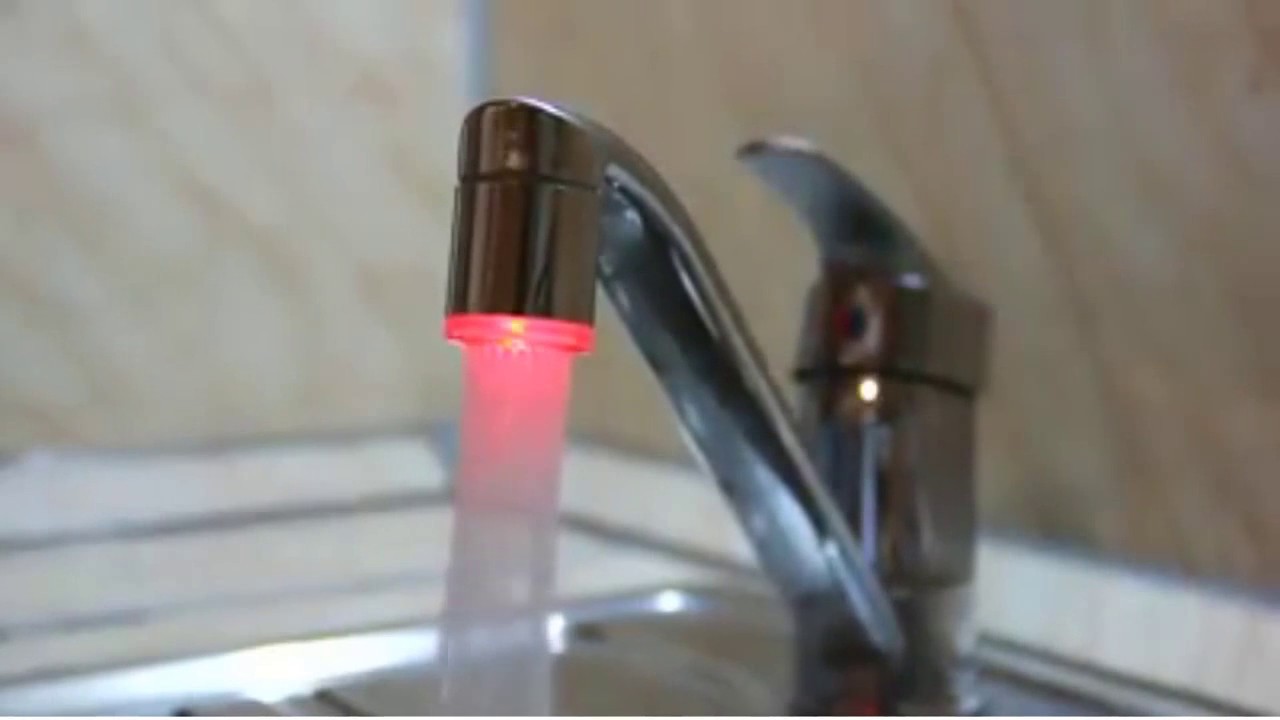 LED Water Faucet Stream - 7 Colors Light