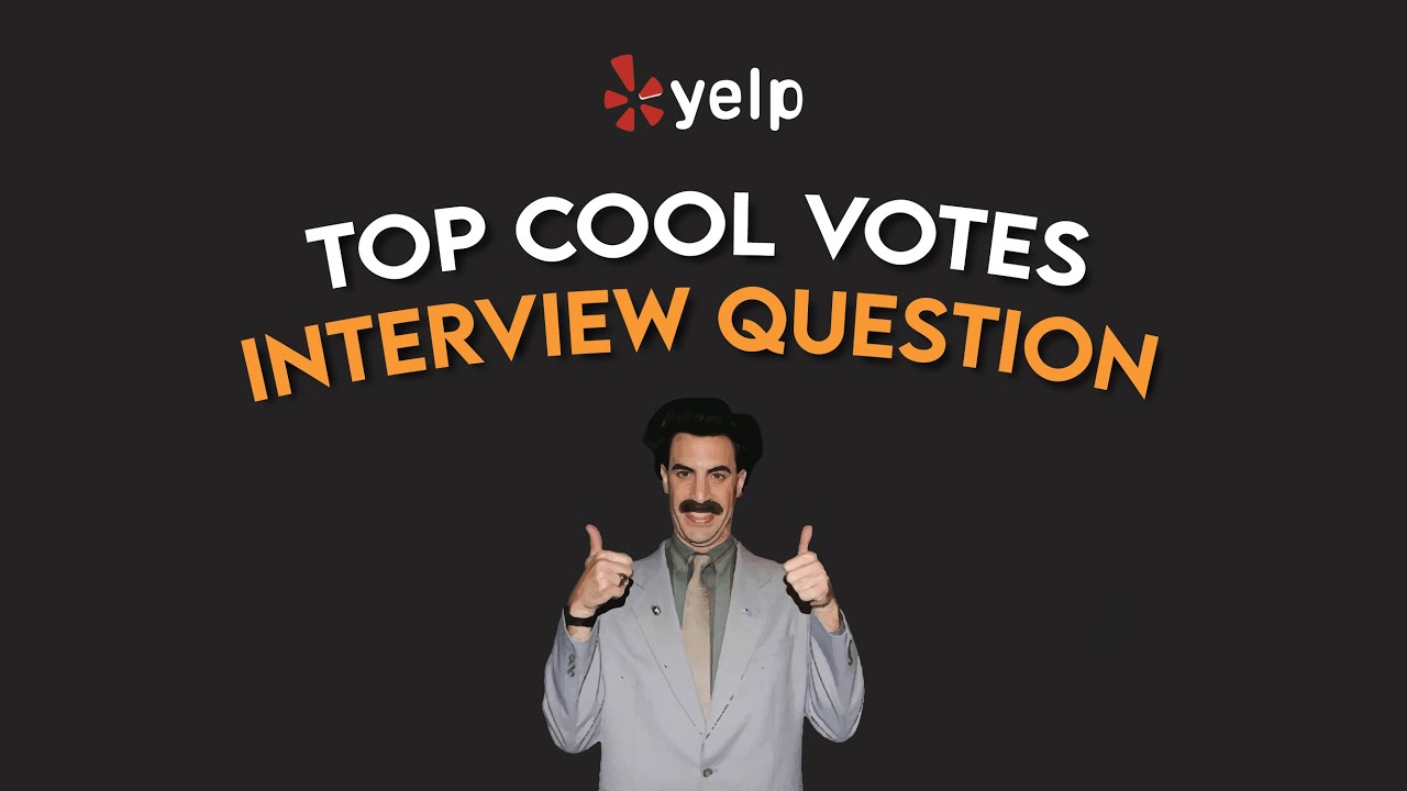 YELP SQL Data Science Interview Questions | Common Coding Question (Mock Interview Walkthrough)