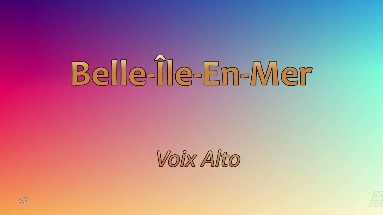 Belle Ile En Mer (ALTO)