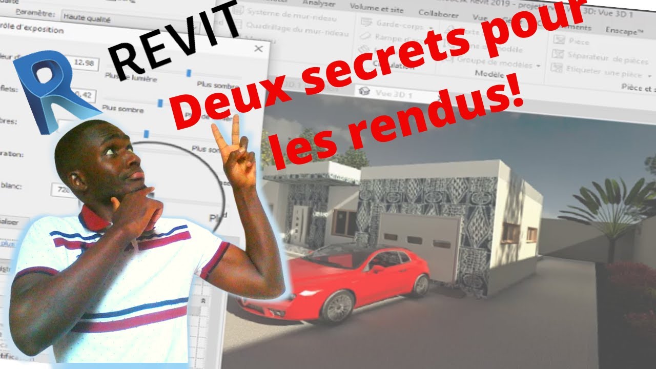 2 ASTUCES POUR FAIRE UN BON RENDU DANS REVIT🙊🙉🙈 _ETandTUTOS