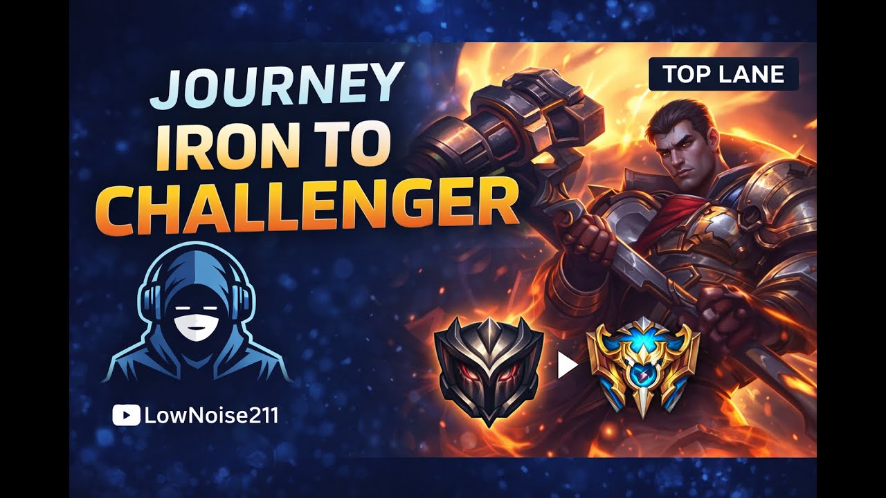 Iron to Challenger | Jayce Top Lane — Low Noise #1