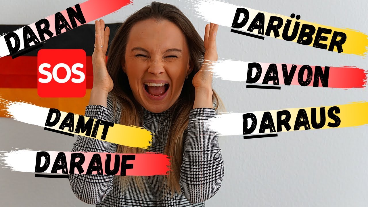Die Pronominaladverbien  | Deutsch lernen  b2, c1