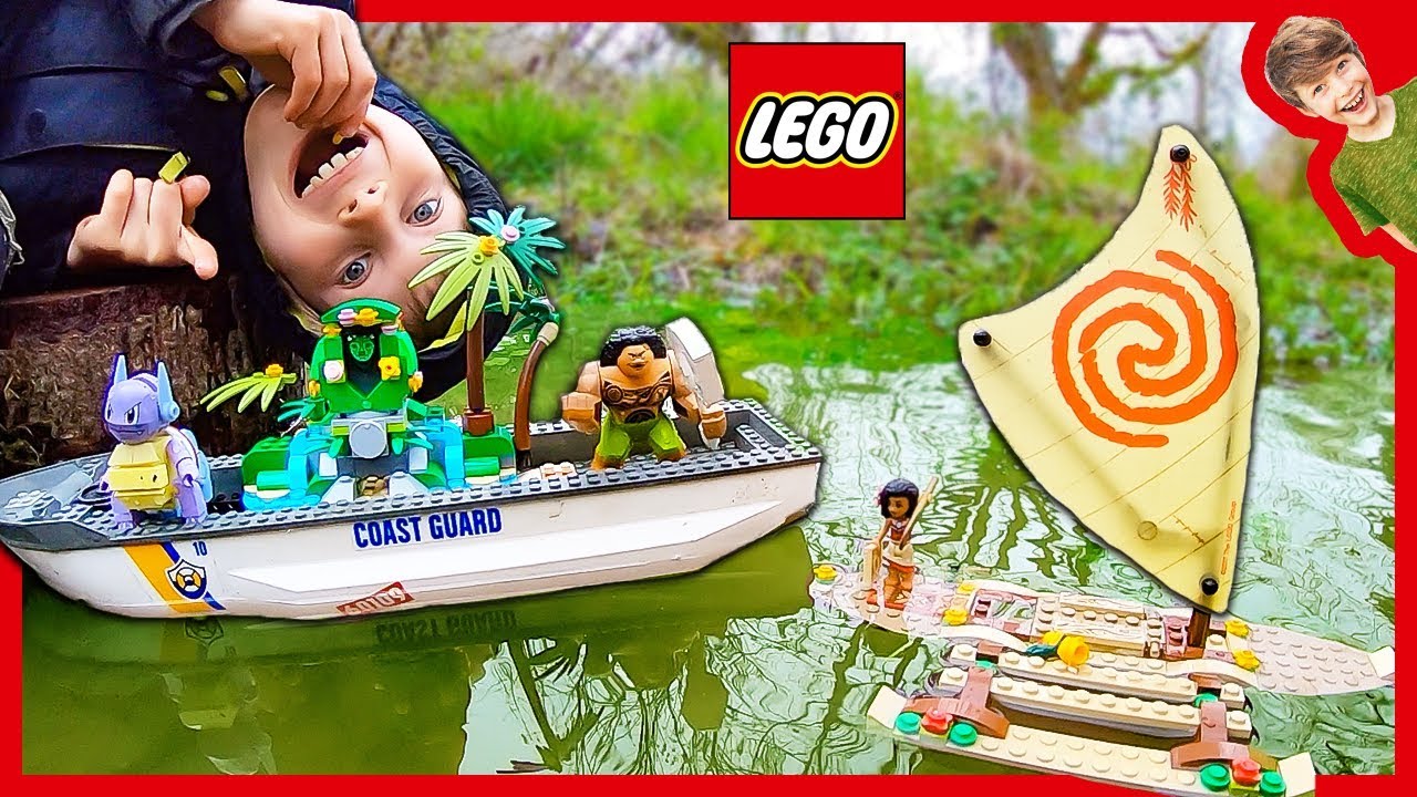 Lego City Coast Guard Pokemon Moana Rescue!