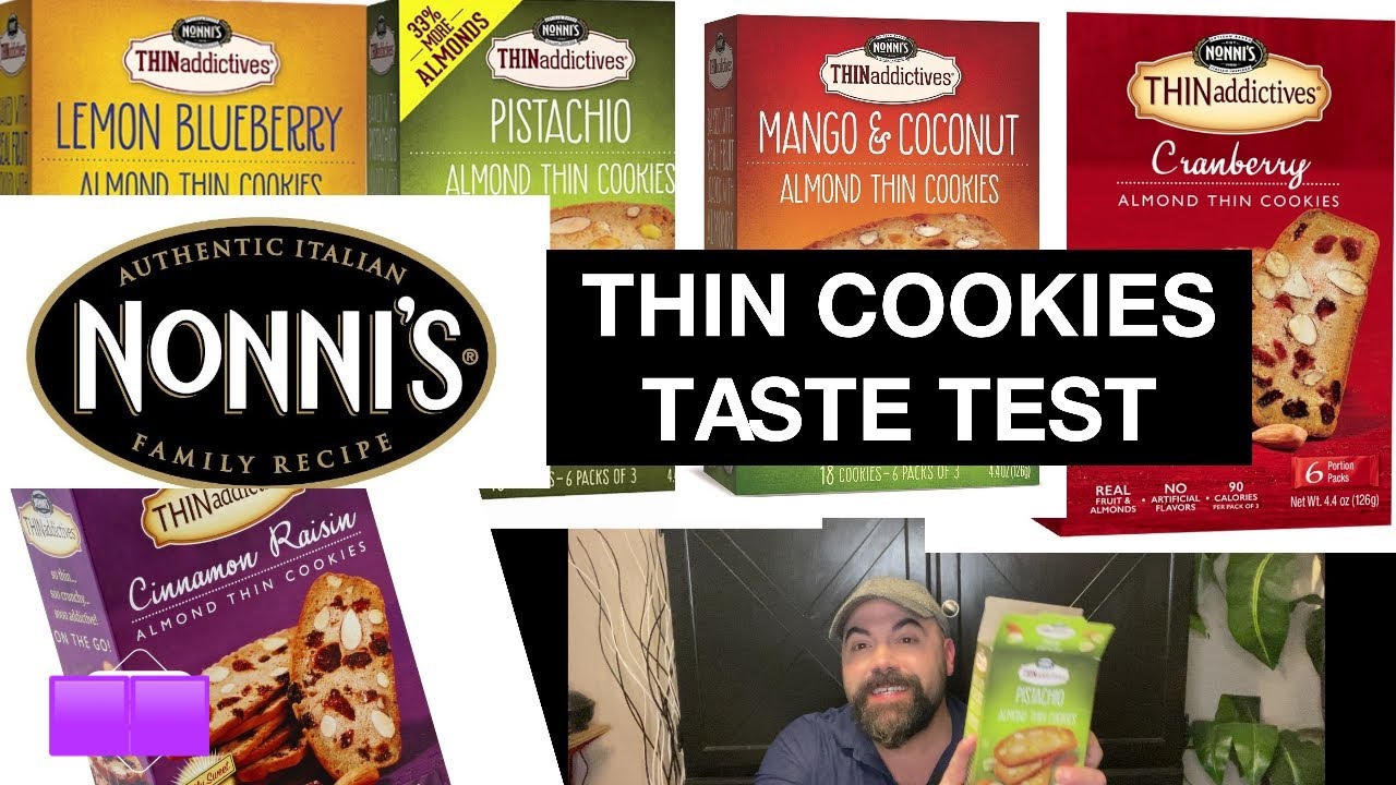 Nonni’s Thin Cookie Taste Test