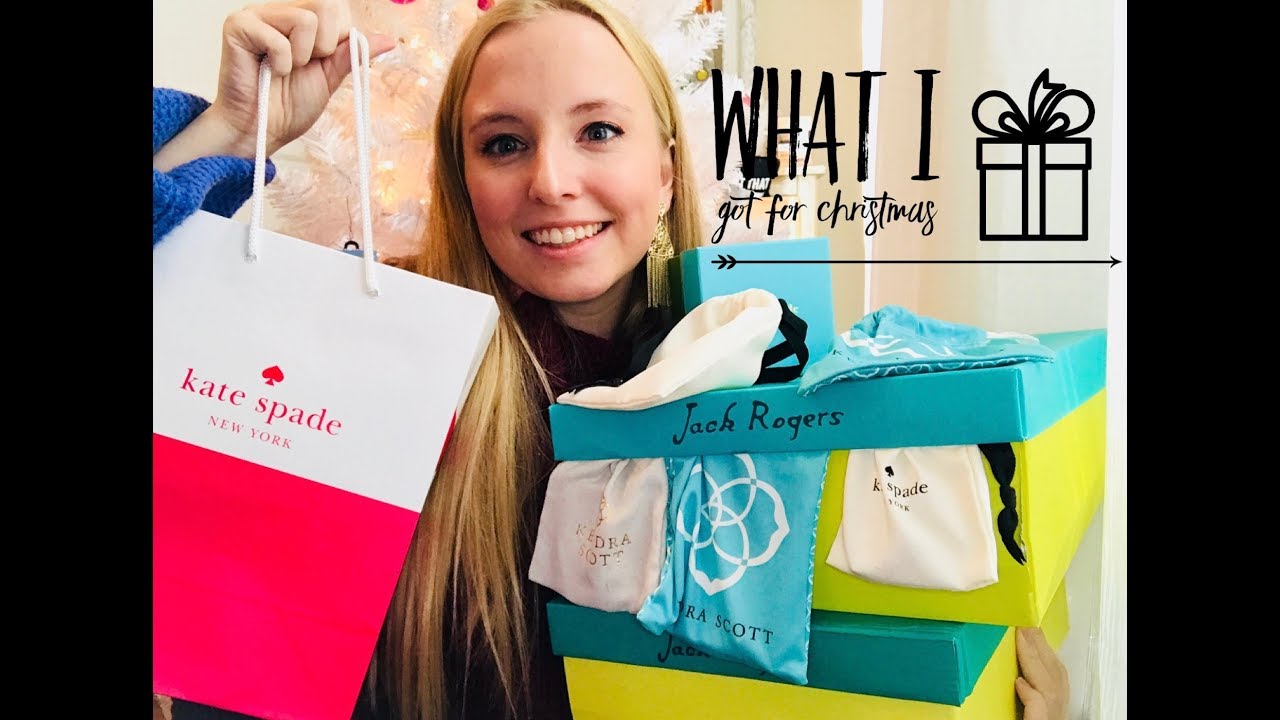 WHAT I GOT FOR CHRISTMAS 2017//PREPPY CHRISTMAS HAUL