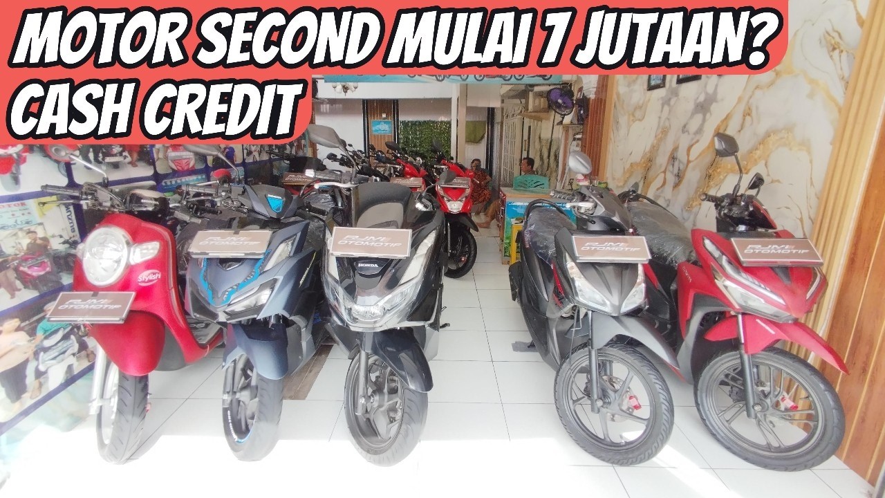 MOTOR BEKAS BUAT LEBARAN 2026 MULAI 7 JUTAAN GOKIL