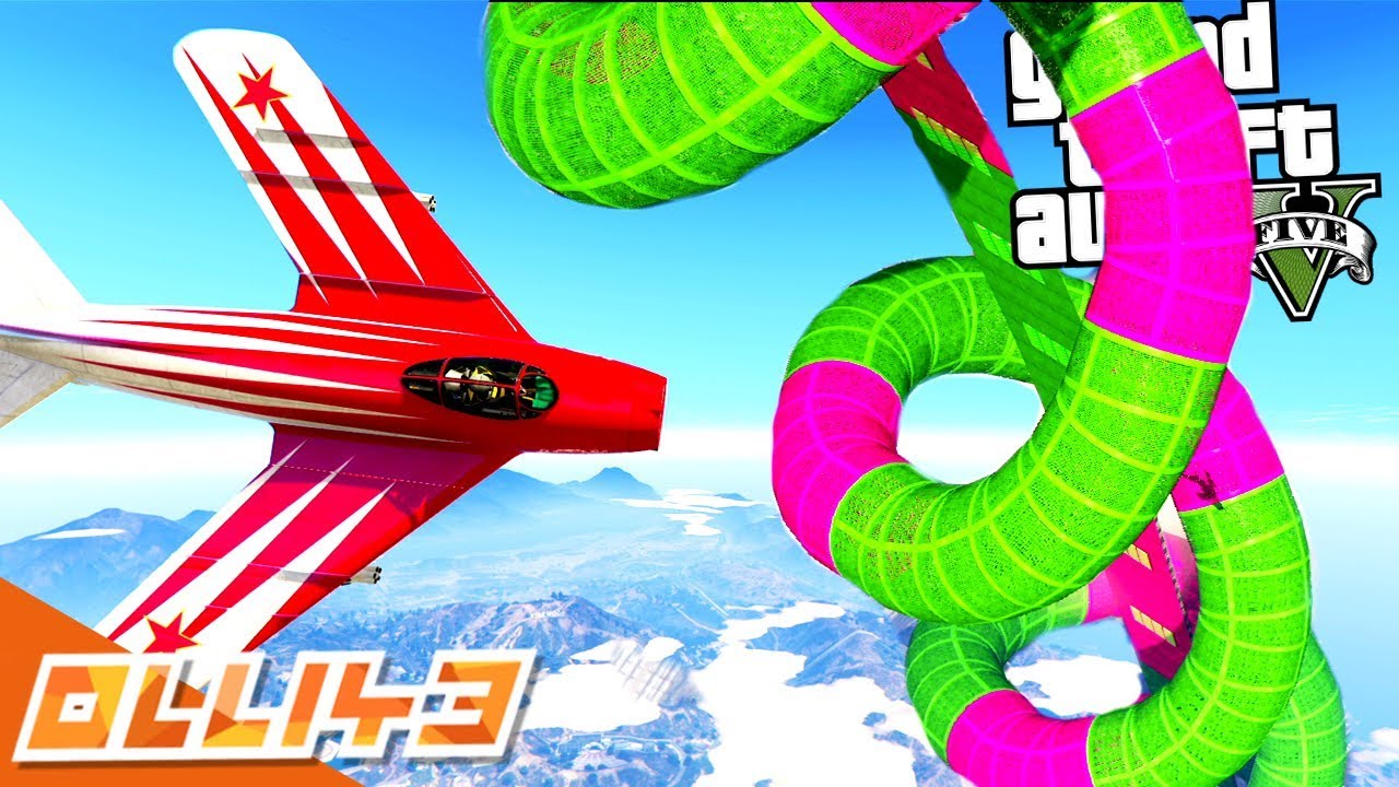 NEW GTA 5 Transform Races : SPIRAL OF DOOOOOM! (GTA 5 Versus)