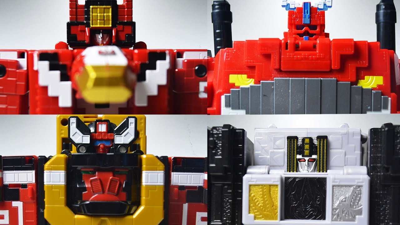 รวมหุ่นยนต์จูโอเจอร์ All [DX Gattai Doubutsu Sentai Zyuohger DX Power Rangers Animal Force!] ᴴᴰ