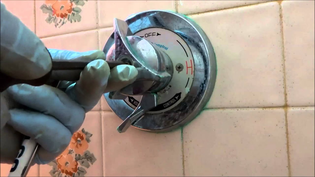 bad water leak in shower wall