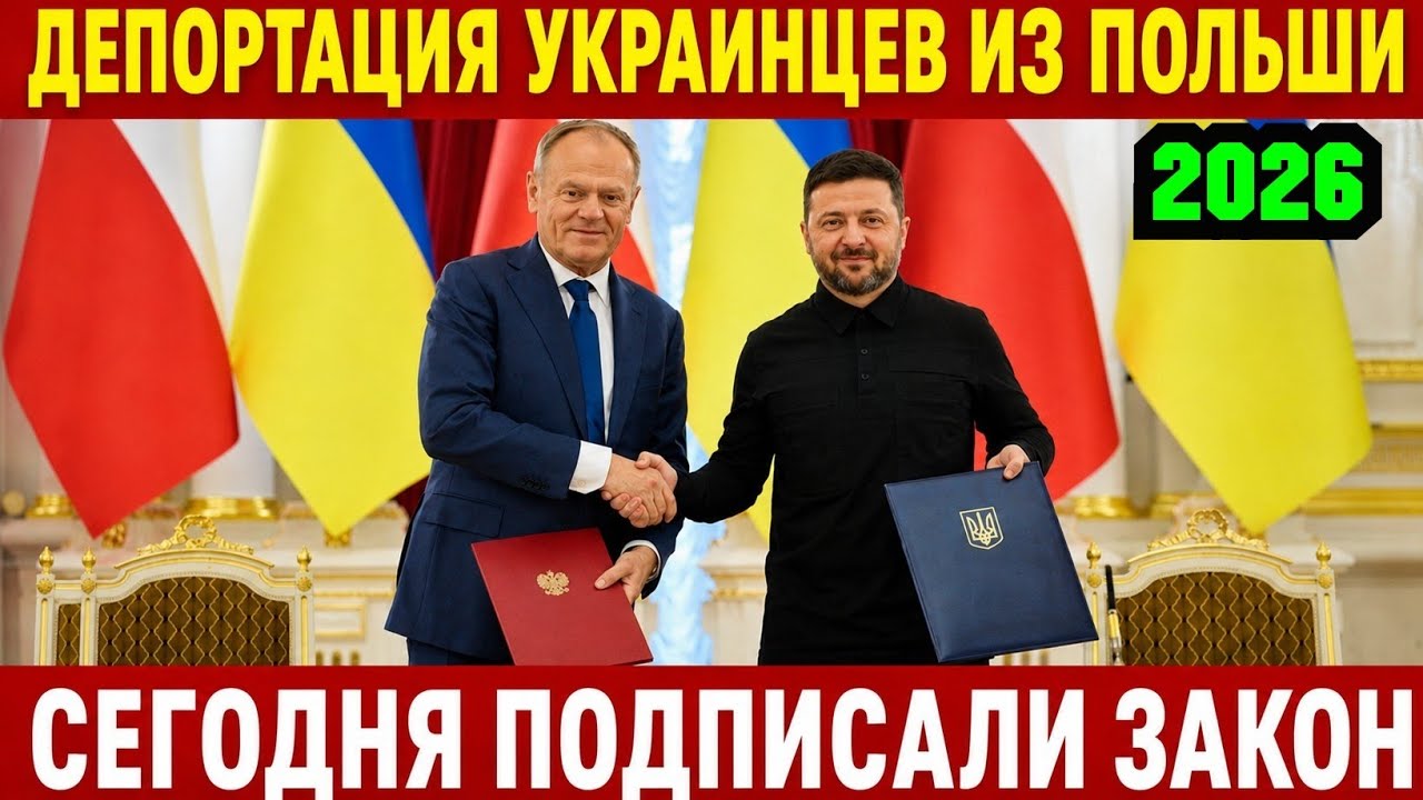 💥Депортация Украинцев из ЕС !!! ПОДПИСАЛИ СОГЛАШЕНИЕ 🔥