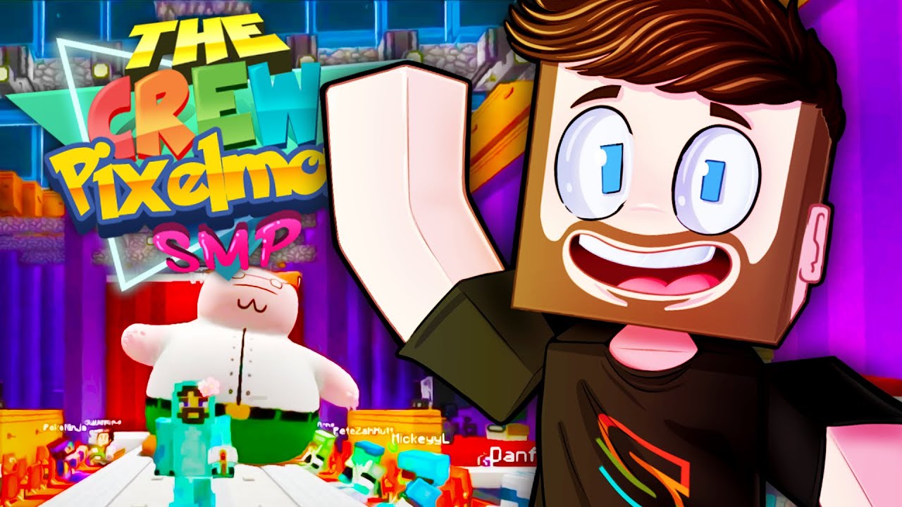 The Fashion Show! - The Crew Pixelmon SMP Episode 43 (Minecraft Pokemon Mod!)