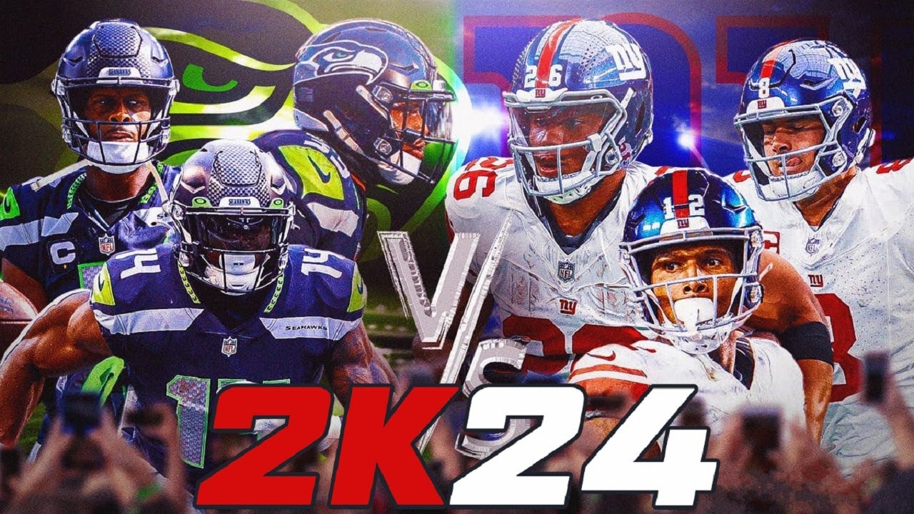 NFL 2k24 | Seattle Seahawks at New York Giants | NFL 2k5 Resurrected | PCSX2 | Week 4 | MNF