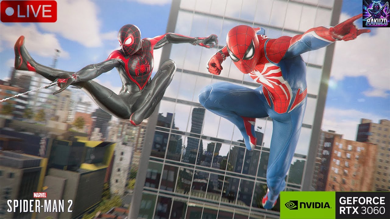 Marvel's Spider-Man 2 PC Live Stream | RTX 3060 | Rakuzo | Part 1