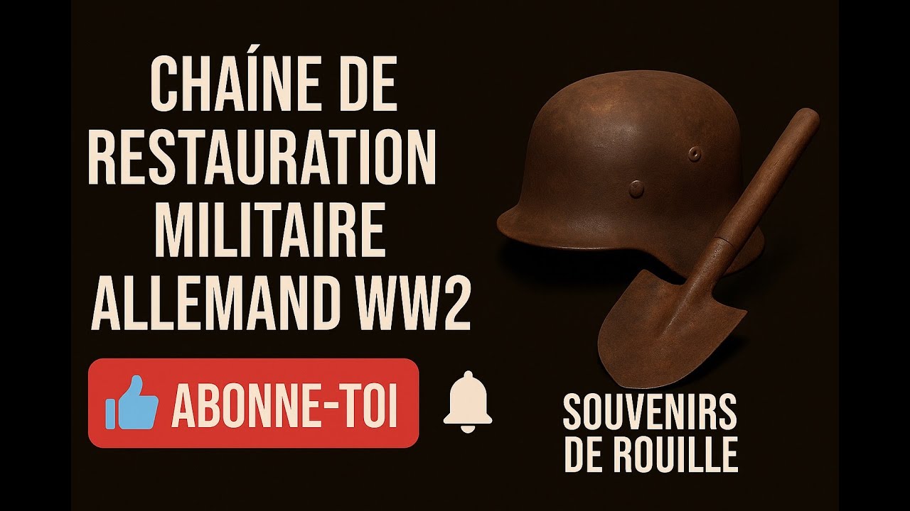 Реставрация немецких милитарий Второй мировой войны – Souvenirs de Rouille