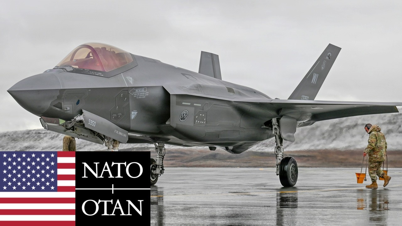 Siły Powietrzne USA i NATO: Myśliwce F-35A przybywają na Grenlandię