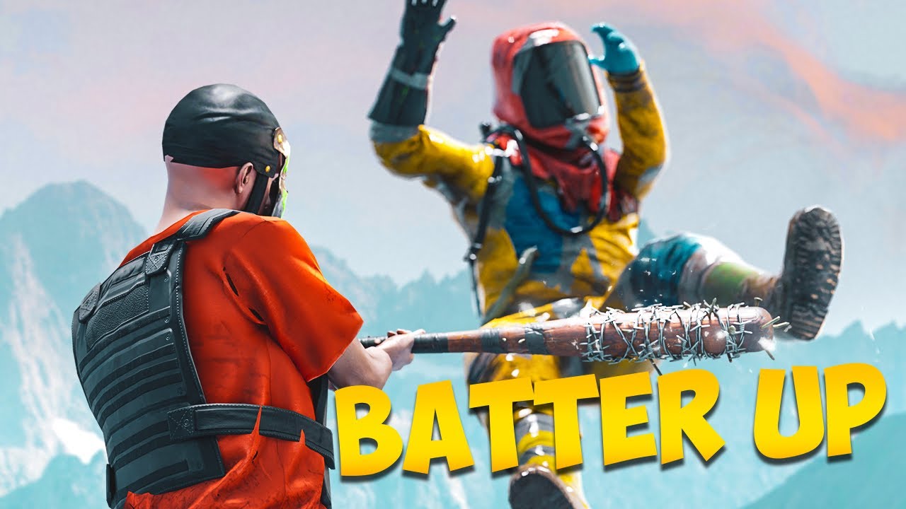 Hitting Rust Cheaters With A Bat