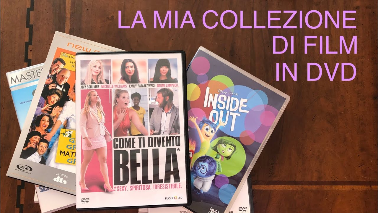 La mia collezione di film in DVD